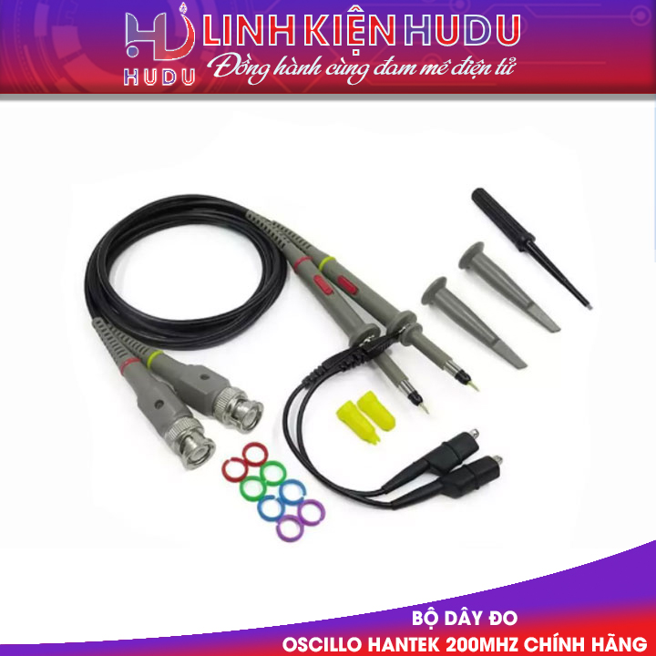 Bộ dây đo Oscillo Hantek 200mHZ chính hãng